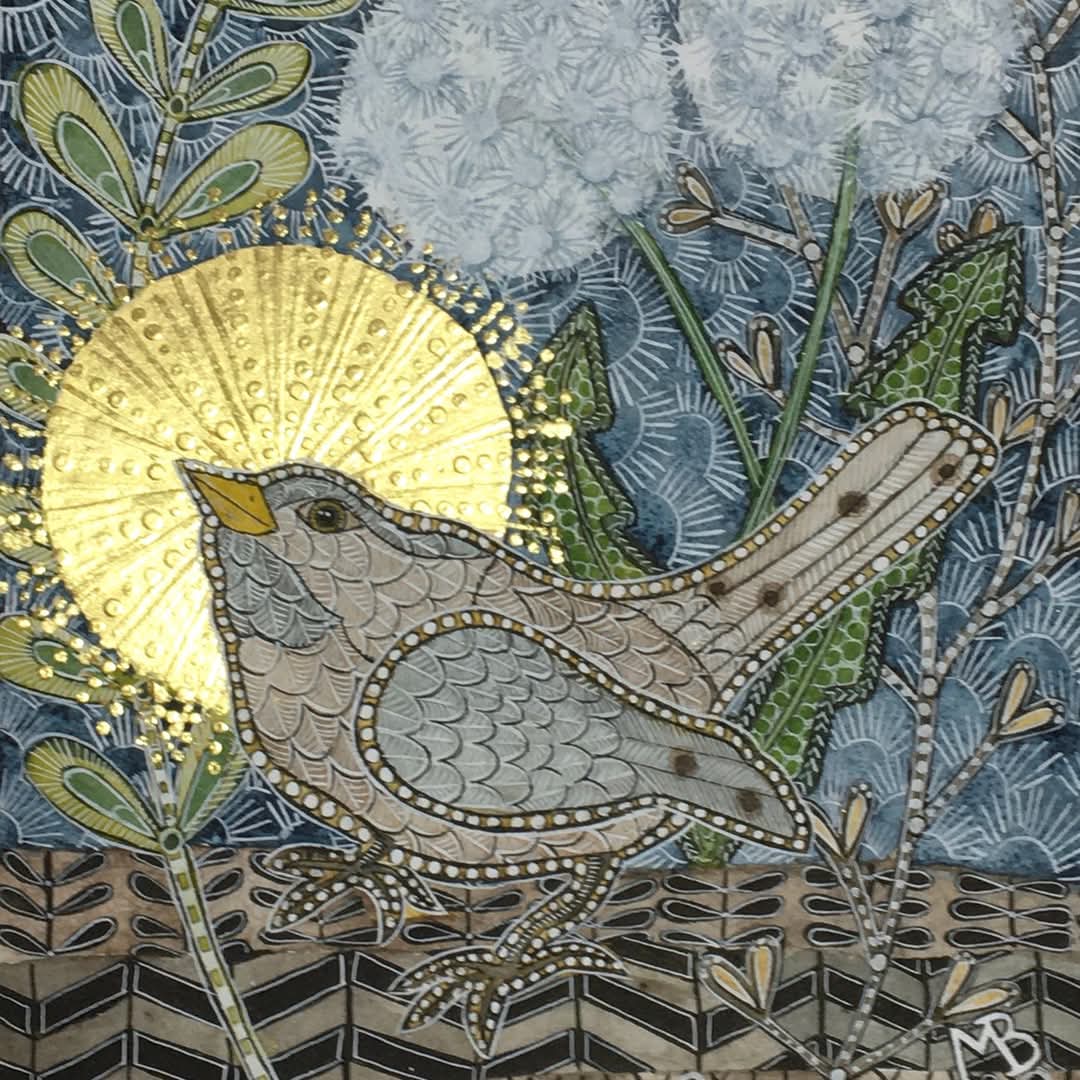 Haloed Songbird of the Wild